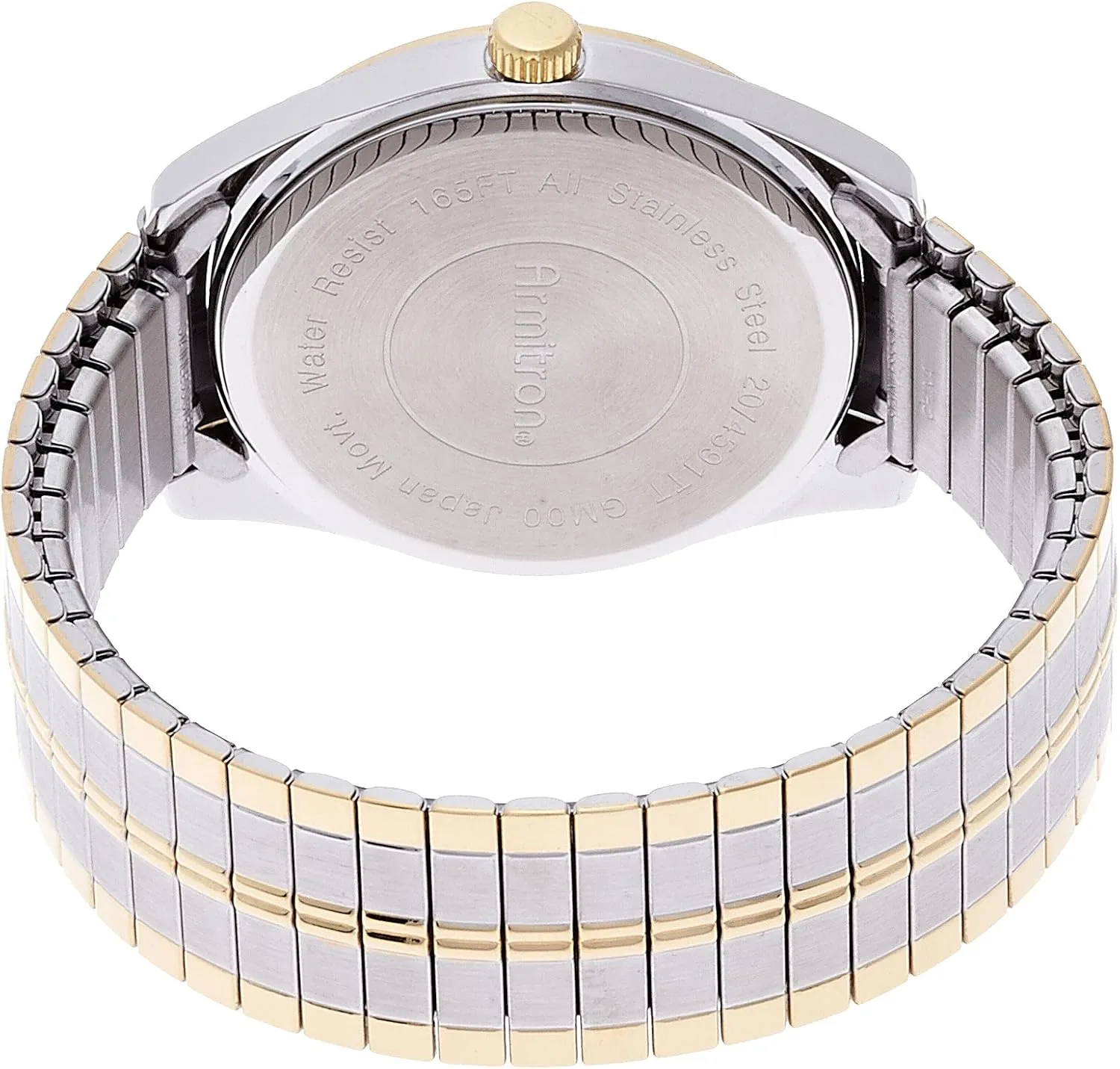 Armitron Men's Day-Date Function Expansion Band Watch, 20-4591