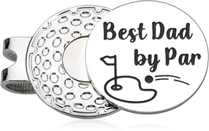 Gifts for Dad Golf Ball Marker Hat Clip for Men Him Dad Fathers Day Birthday Gifts from Son Daughter New Dad Gift for Men First Time Dad Stepdad Grandpa