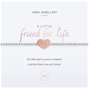 Joma Jewellery a little Friend For Life Bracelet - heart