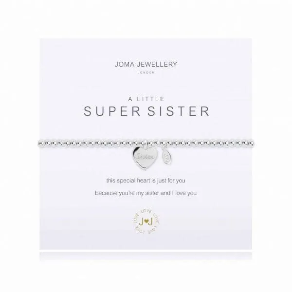 Joma Jewellery A Little Super Sister Bracelet