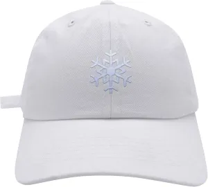 JPAK Snowflake Baseball Cap Embroidered Cotton Dad Hat -