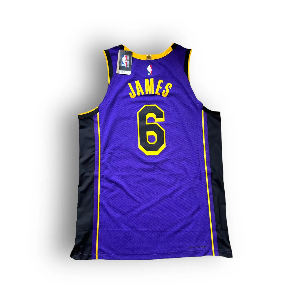 LeBron James Los Angeles Lakers 2022-2023 Statement Edition Nike Authentic Jersey Purple